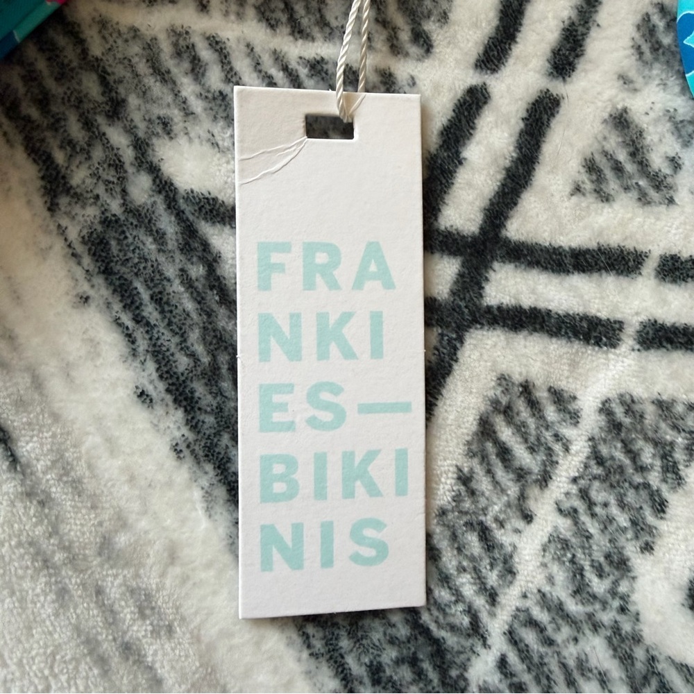 NWT Frankie’s Bikinis Halo Strapless Bikini Set size XS - Picture 6 of 12
